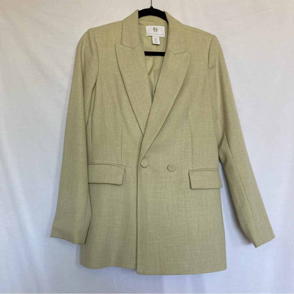 S House of Harlow 1960 Pastel Green Blazer